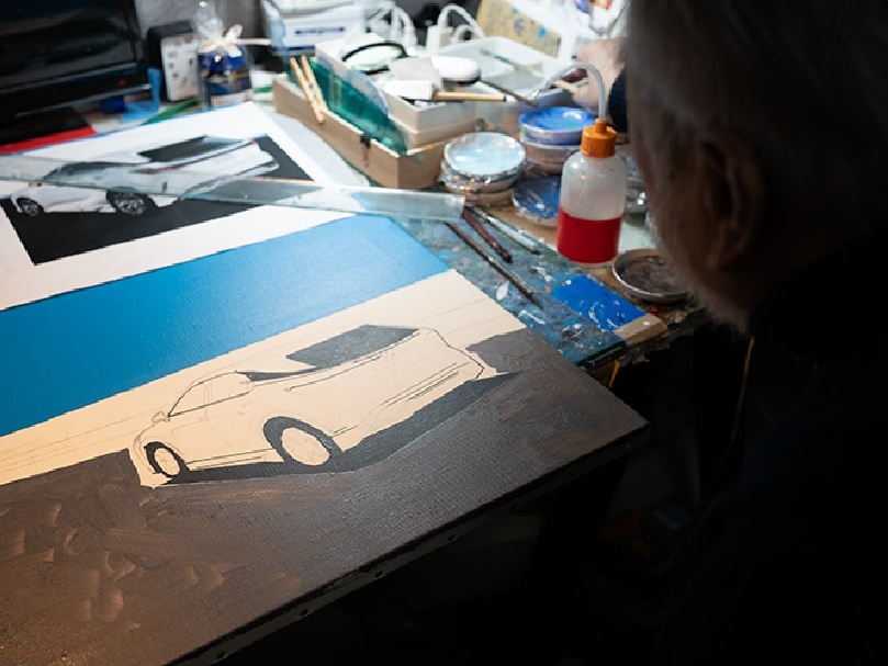 behind the art