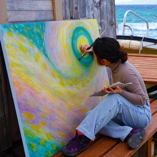 behind the art