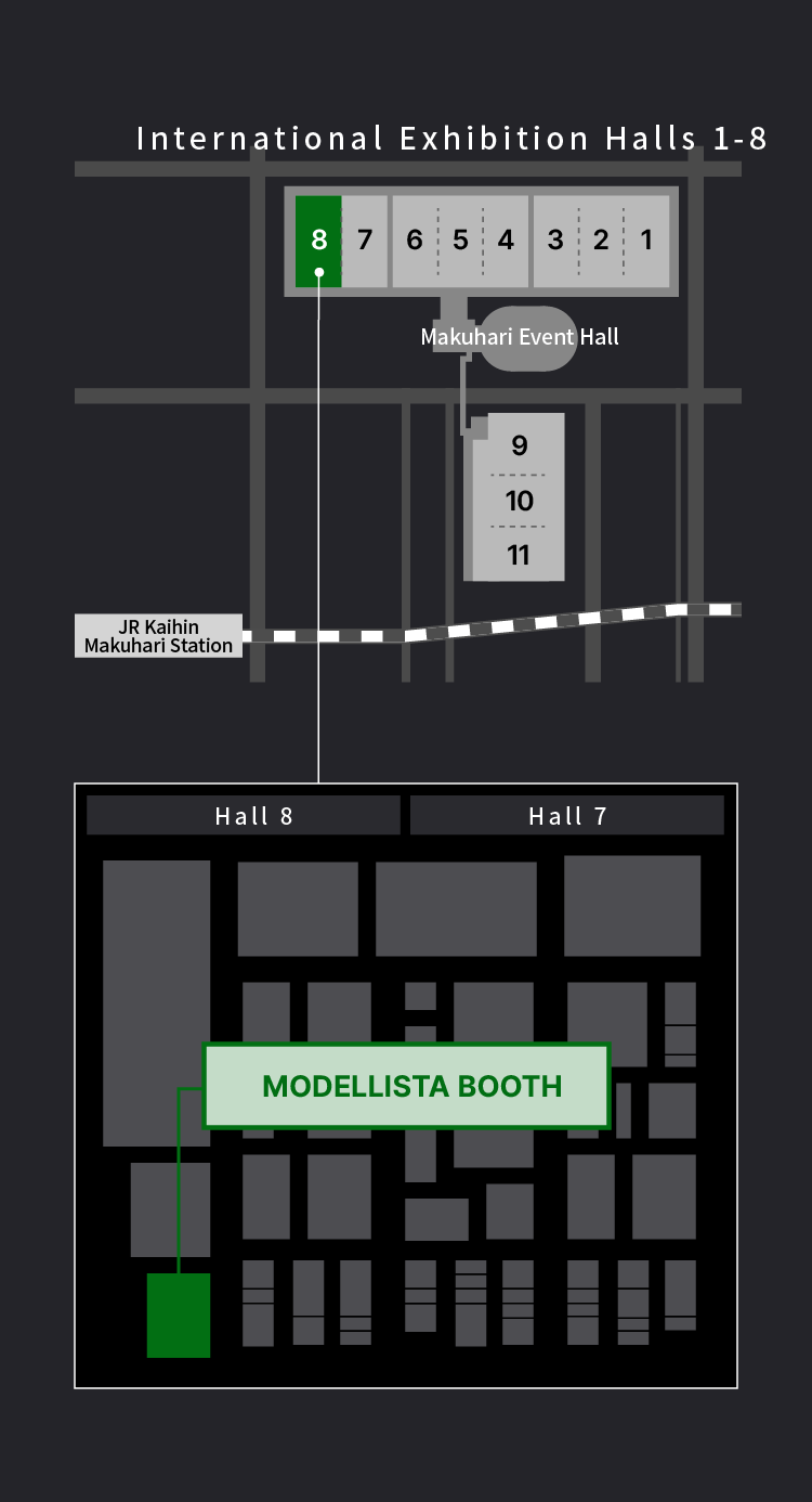 MODELLISTA BOOTH