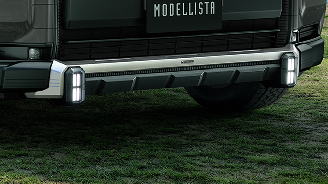 フロントバンパーガーニッシュ（LED付）