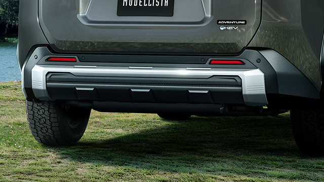 リヤバンパーガーニッシュ