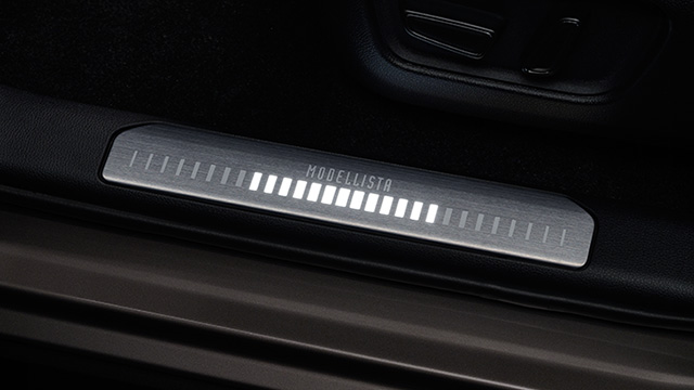 スカッフプレートイルミネーション