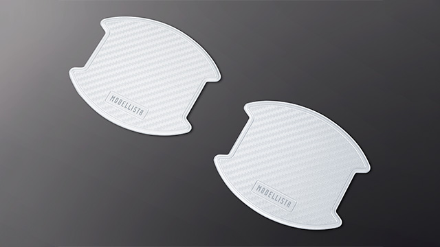 ドアハンドルプロテクター（ホワイト/ブラック/シルバー）