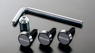 セキュリティ付ナンバープレートボルト