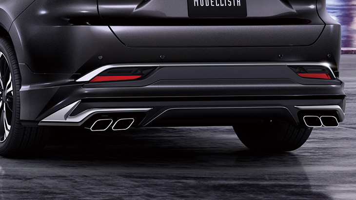 Rear Bumper Spoiler & Muffler Tips