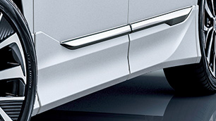 Side Skirt (for the vehicle without universal step)