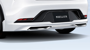 Rear Bumper Spoiler and Muffler Extension