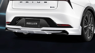 Rear Bumper Spoiler and Muffler Extension