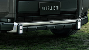 フロントバンパーガーニッシュ（LED付）