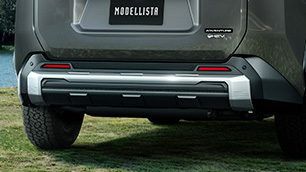 リヤバンパーガーニッシュ