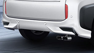 Rear Spats & Muffler Tips